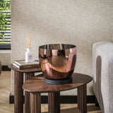 Vloerlamp Dain UP L Koperkleurig glas