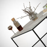 Salontafel Vierkant 75x75 cm Pola - Grijs Hout Melamine