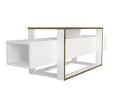 TV Meubel Bianco Wit Goud Melamine 160x49,8x46,1 cm