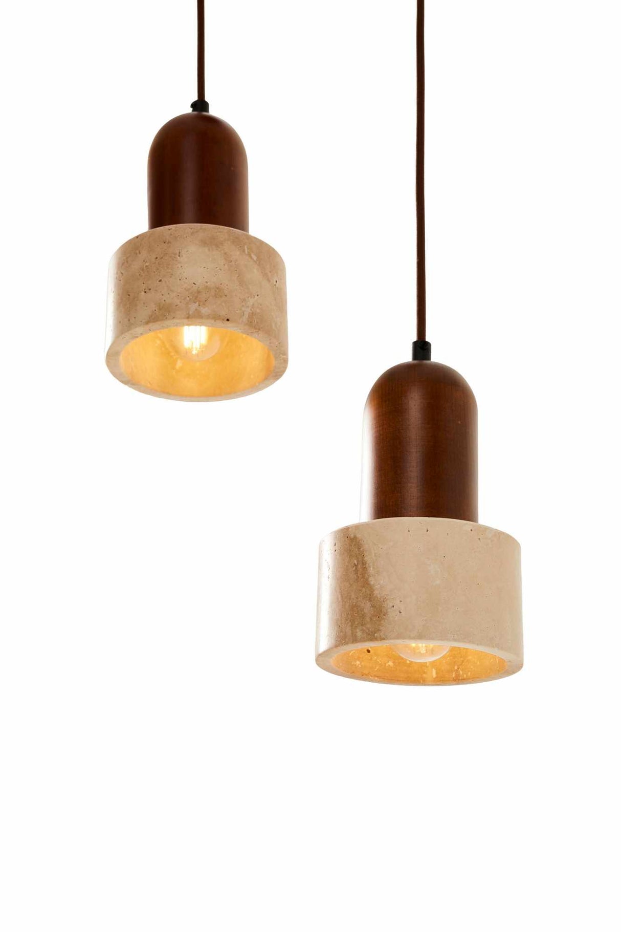 Loer B - Walnut Beige Walnut Travertine Cap