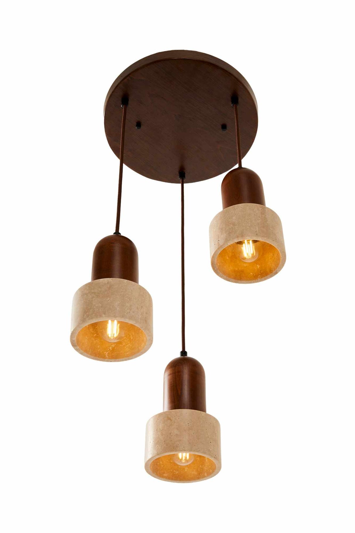 Loer C - Walnut Beige Walnut Travertine Cap