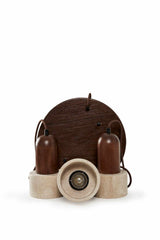 Loer C - Walnut Beige Walnut Travertine Cap