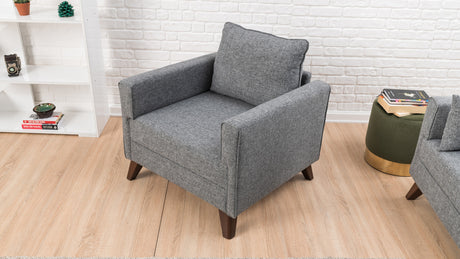 Fauteuil Bella Grijs