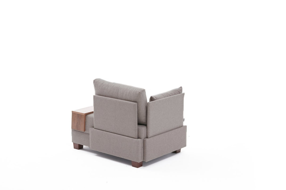 Fauteuil Links Fly Beige