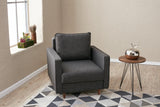 Fauteuil Eva Antraciet