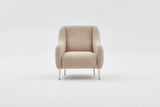 Fauteuil Simena Beige Goud