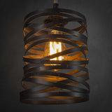 Industriële Hanglamp Twist Metaal 7-Lichts