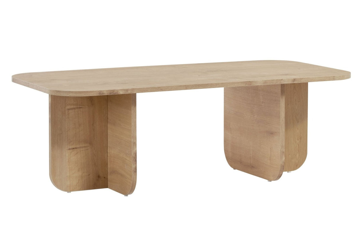 Akira salontafel in sapphire eikenlook 120 cm Melamine gecoat houtcomposiet