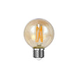 Lichtbronnen - Lichtbron LED filament bol Ø6 amberkleurig glas - Dimehouse