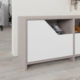 Schoenenkast Nexus Mokka Wit Melamine 105x47x37 cm