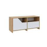 Schoenenkast Nexus Eik Wit Melamine 105x47x37 cm