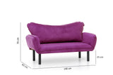 2-zits Slaapbank Chatto Purple