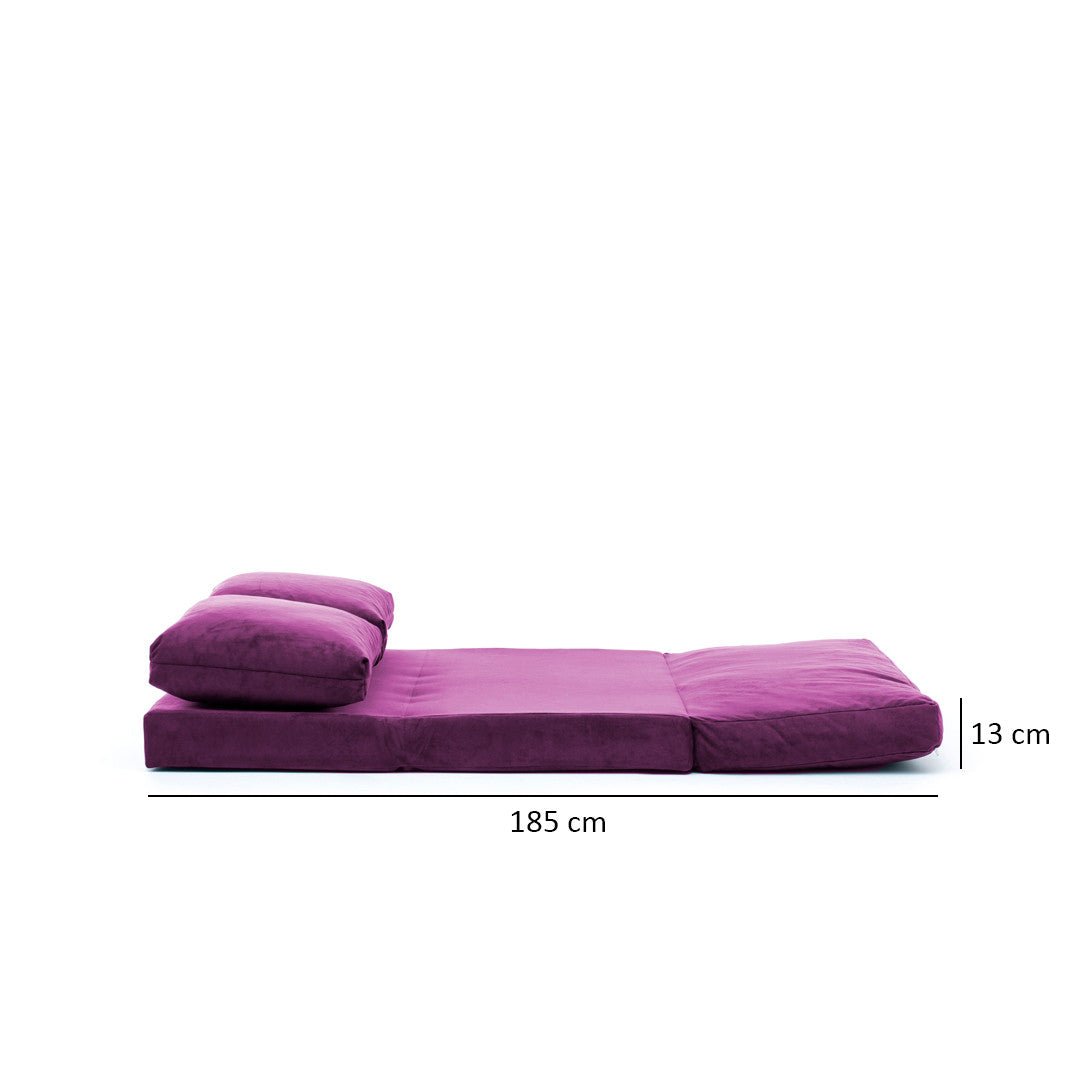 2-zits Slaapbank Taida Purple