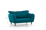 2-zits Slaapbank Vino Daybed Petrol Groen