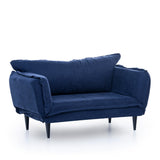 2-zits Slaapbank Vino Daybed Navy Blauw