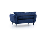 2-zits Slaapbank Vino Daybed Navy Blauw