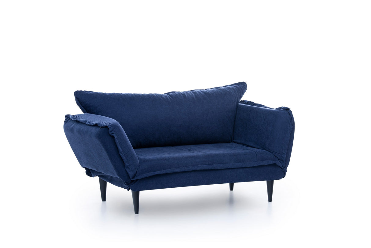 2-zits Slaapbank Vino Daybed Navy Blauw