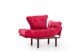 Fauteuil Nitta Single Maroon