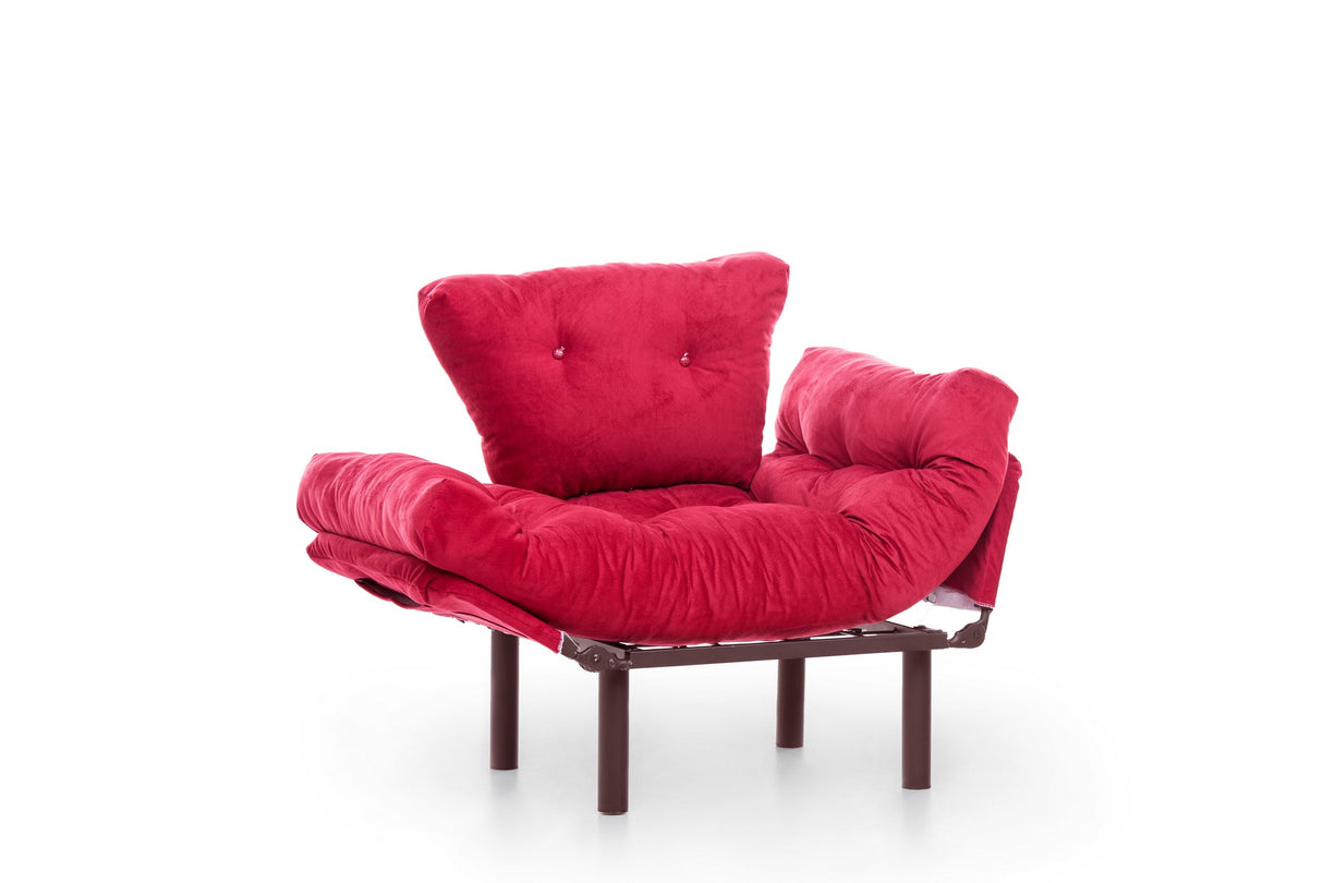 Fauteuil Nitta Single Maroon