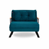 Slaapfauteuil Sando Petrol Groen