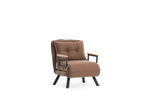 Slaapfauteuil Sando Licht Bruin