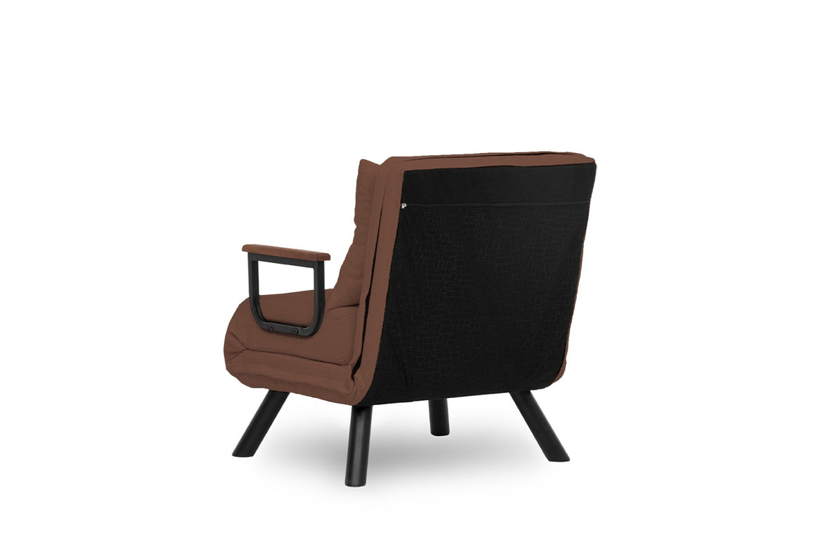 Slaapfauteuil Sando Licht Bruin