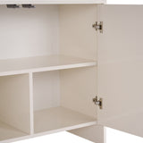 Arlen sidetable crème 180 cm Gemelamineerd hout