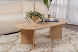 Salontafel Sapphire Oak Melamine 119x60x40 cm Sable