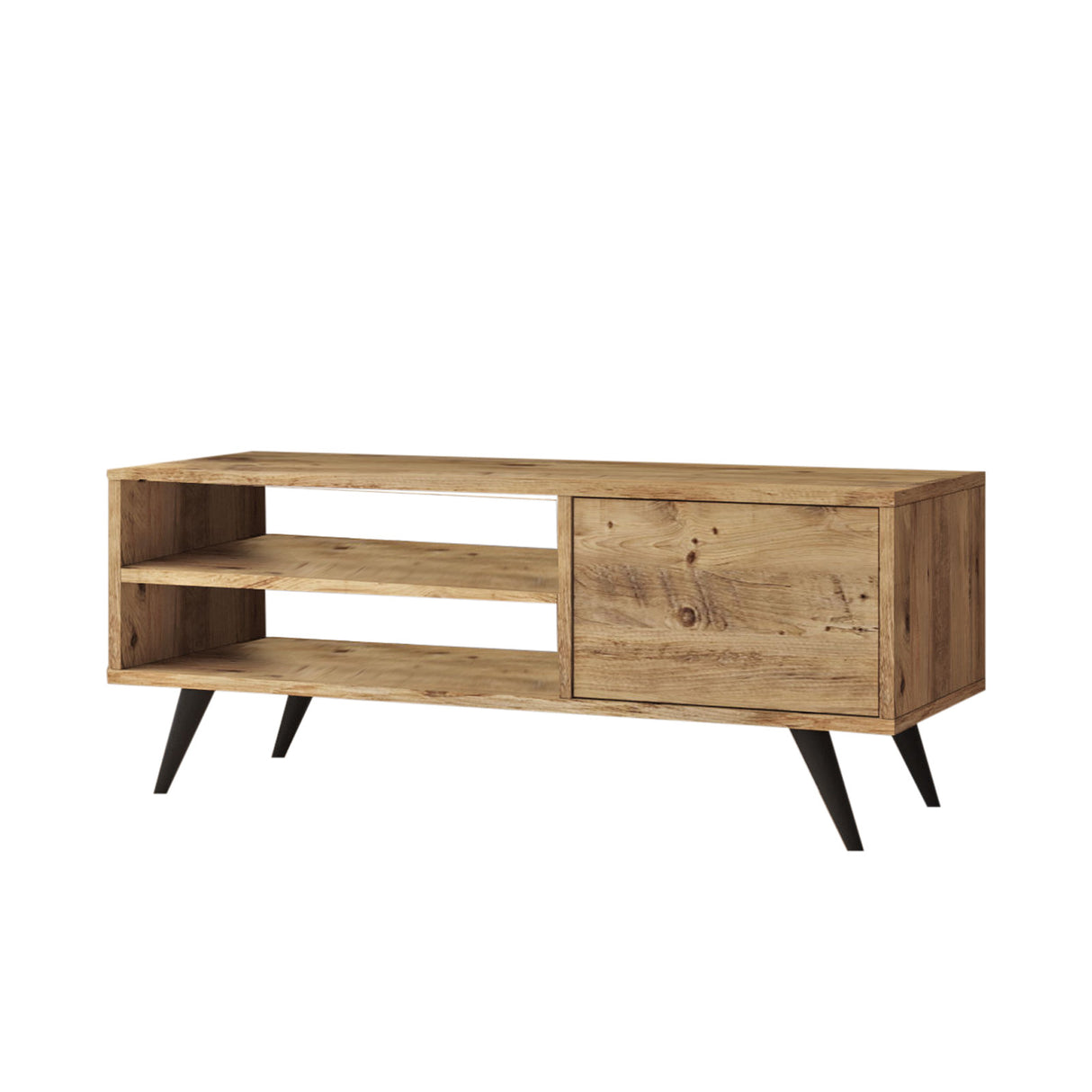 TV Meubel Riva Atlantisch Dennenhout Melamine 110x44x40 cm