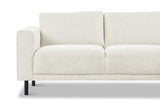 Moderne 3-zits Hoekbank Rechts Beige Stof Aniko met Lounger 240x197x78 cm