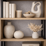 Boekenkast Ceylan Walnoot Melamine 80x128x22 cm