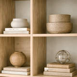 Boekenkast eikenlook melamine Manco 122x188x25,5 cm