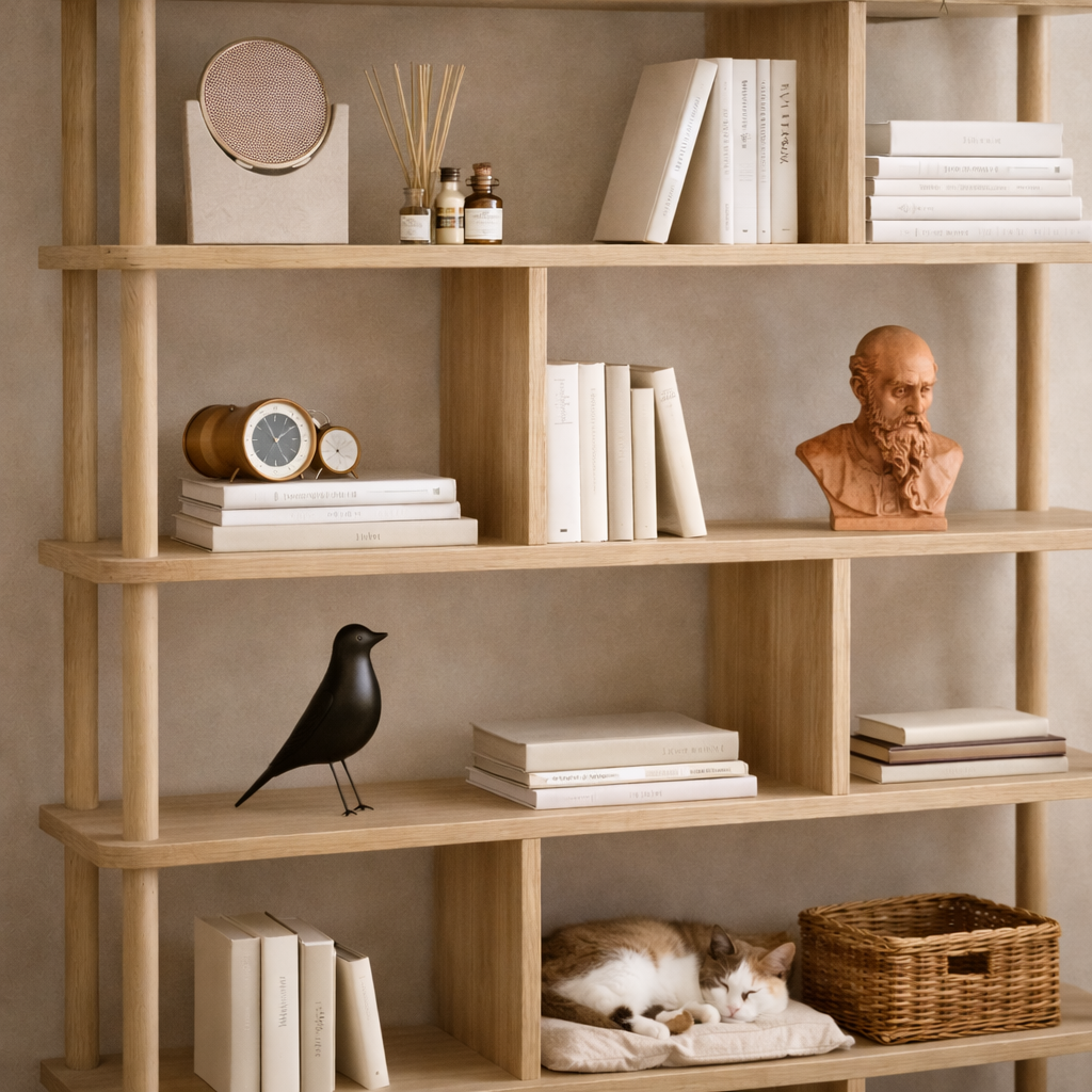 Boekenkast Meta Atlantisch Dennenhout Melamine 120x168,5x28 cm