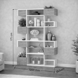 Boekenkast schap Aneby 159x80x23,5 cm - 3 varianten | premiumXL Boekenkast schap Aneby 159x80x23,5 cm - 3 varianten | premiumXL