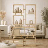 Boekenkast Rail Eik Melamine 79x166,5x24 cm