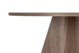 Eettafels-Eetkamertafel rond Walnoot - 120 cm - Mary-Dimehouse