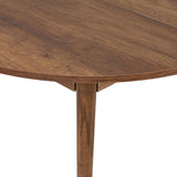 Eettafel Walnoot Melamine uitschuifbaar 100-130 cm - Vienna