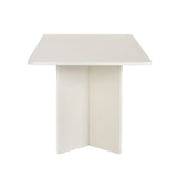 Eettafel Wit Melamine rechthoekig 180x89,5x75 cm - Linova