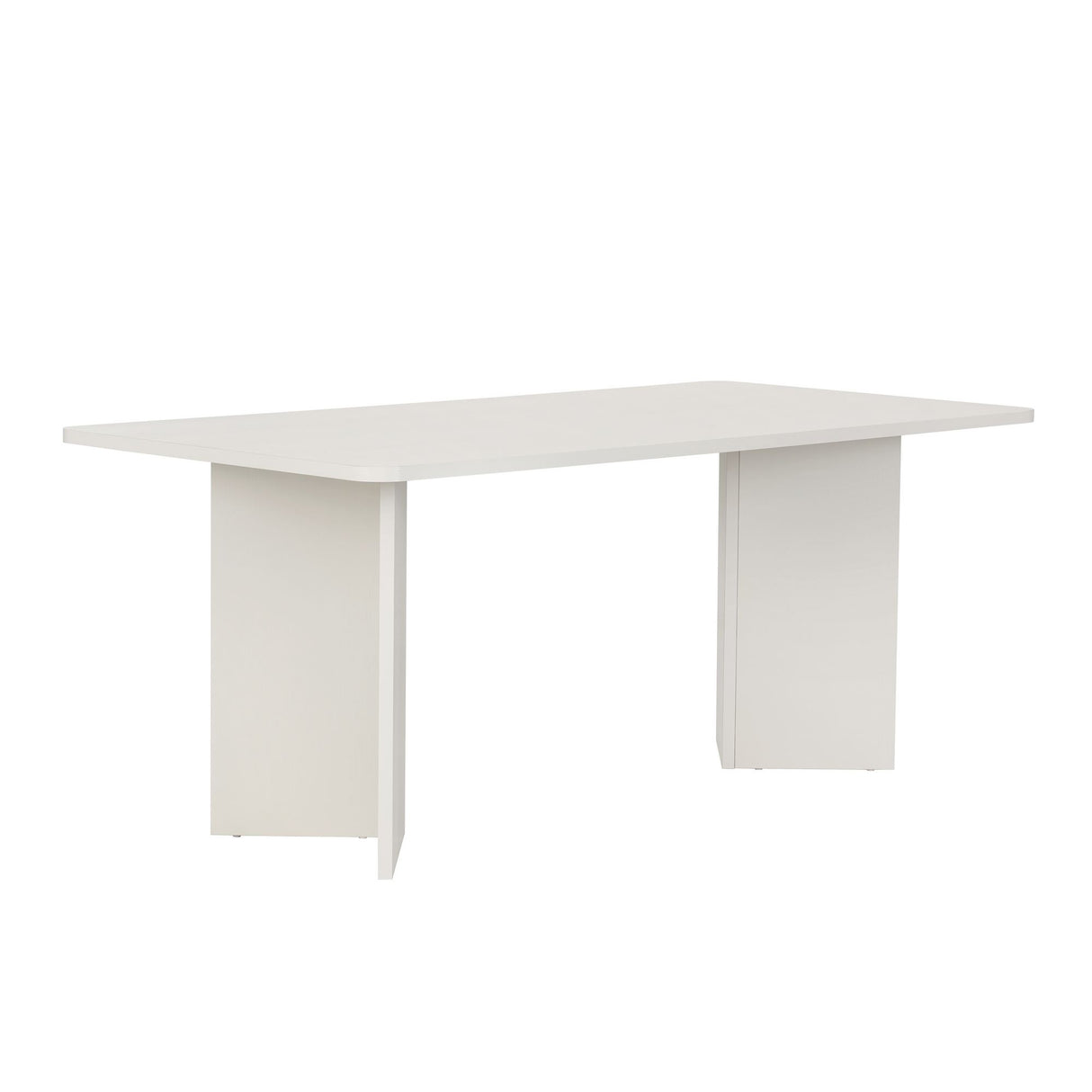 Eettafel Wit Melamine rechthoekig 180x89,5x75 cm - Linova