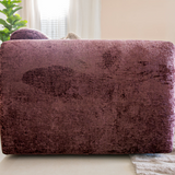 Banken-Hoekbank paars chenille stof - 292x170 cm - Shane - rechts-Dimehouse