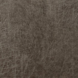 Poefs-Ronde poef antraciet ecoleer - 40x40x35 cm - Mave-Dimehouse