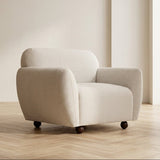 Fauteuil Eddy Crème sfeerfoto in modern interieur