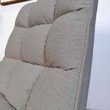 Draaifauteuil Yuki Taupe Bouclé 360° Draaibaar