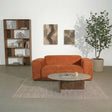 Banken-2-zits bank koper chenille bouclé - 186x98 cm - Jaylen-Dimehouse