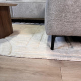 Hoekbank grijs chenille gemêleerd Ravi – rechts