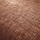 Hoekbank met lounge koper chenille stof Shane - links