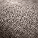 Hoekbank met lounge taupe chenille stof Shane - links
