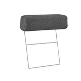 Hoofdsteun antraciet bankstel stof - Aniko