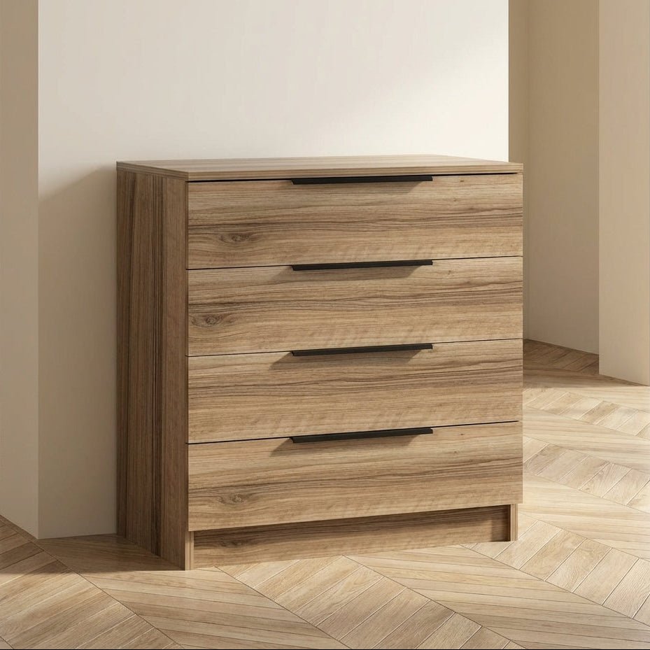 KALA M.Mページ Ladekast Kala Plus Walnoot Melamine 73x77x42 cm – Dimehouse