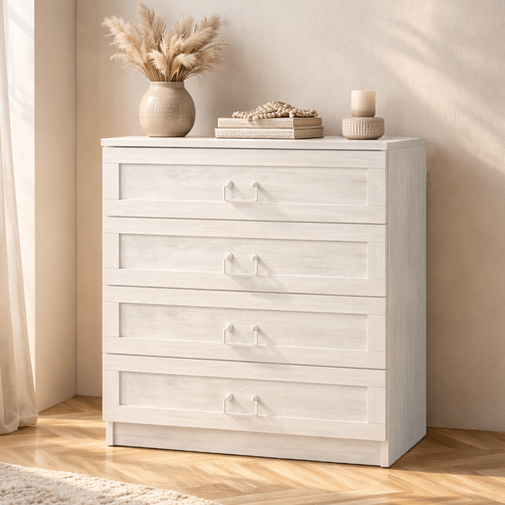 Ladekast Kale Wit Melamine 72x42x77 cm